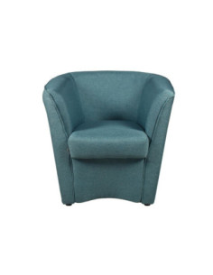 Poltrona Tago in tessuto azzurro Enzo 18 - Kallea 2