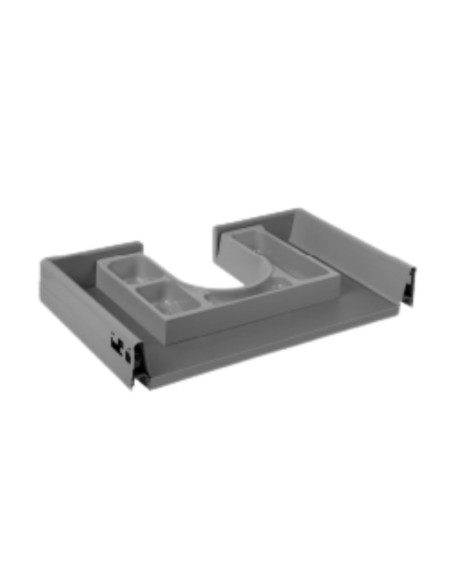 Organizer per coprisifone Omega 2 colore grigio - Kallea