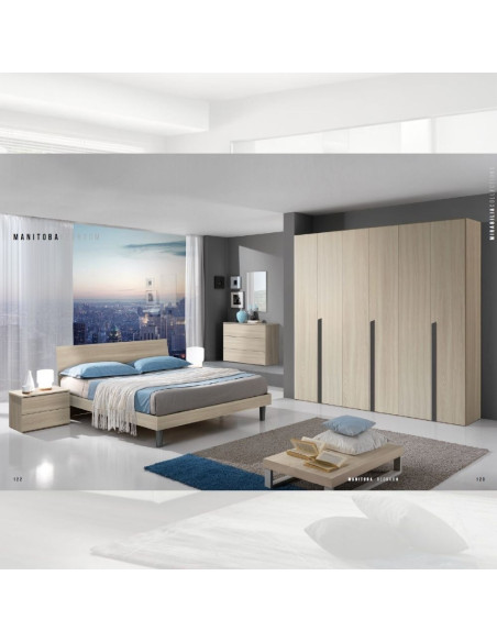 Camera da letto Manitoba olmo - Kallea