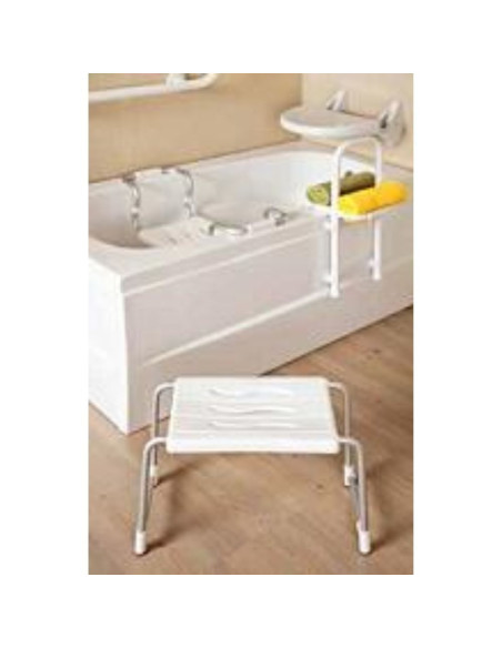 Sgabello per vasca da bagno per disabili colore bianco - Kallea