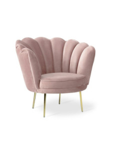 Poltrona Orel in tessuto rosa Sun 13 - Kallea 2