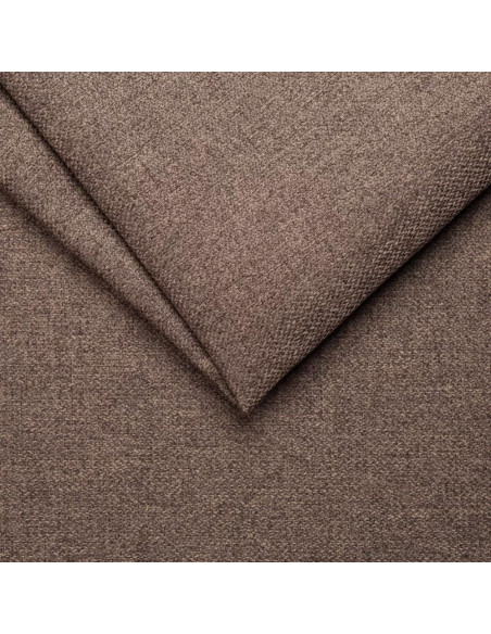 Divano letto 2 posti Alcona con contenitore in tessuto colore cappuccino 67-056 - Kallea