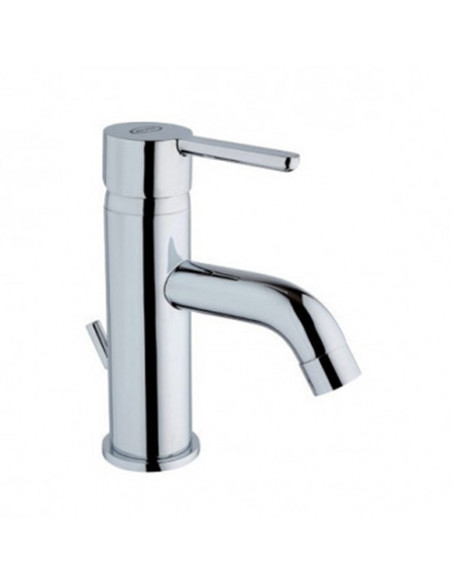 Rubinetto Jacuzzi per lavabo serie Sunset con scarico automatico 0SU00088JA00 cromato - Kallea