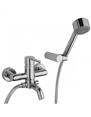 Rubinetto Jacuzzi per vasca serie Sunset con duplex 0SU00003JA00 cromato - Kallea