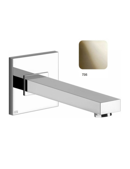 Bocca Vasca Gessi a parete serie Rettangolo K cod.20120 senza scarico - Kallea