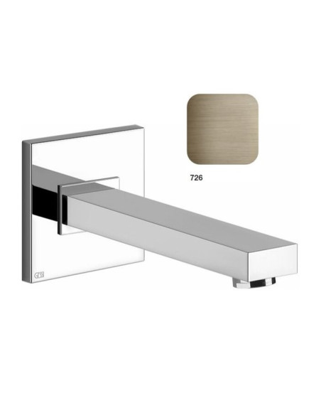 Bocca Vasca Gessi a parete serie Rettangolo K cod.20120 senza scarico - Kallea