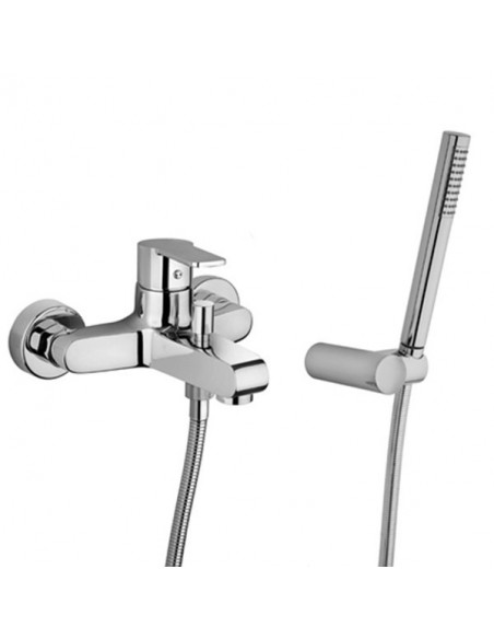 Rubinetto Jacuzzi per vasca serie Eolo con duplex 0E000003JA00 cromato - Kallea