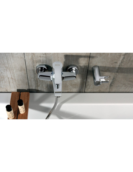 Rubinetto Jacuzzi per vasca serie Eolo con duplex 0E000003JA00 cromato - Kallea
