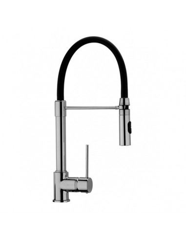 Rubinetto Miscelatore per lavello cucina serie Essenza Piralla senza scarico 0ES00583A16 cromato - Kallea