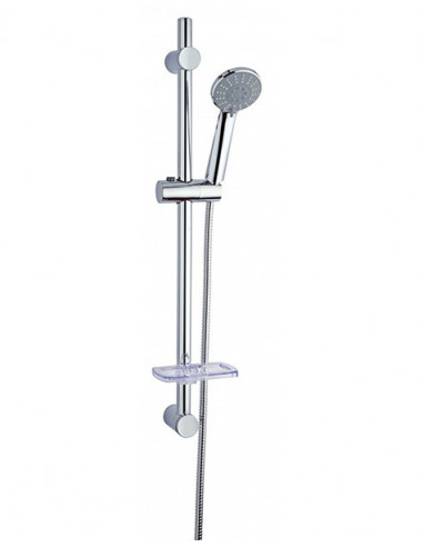 Saliscendi Jacuzzi serie Flare con portasapone e doccia anticalcare 0FA00900JA00 - Kallea