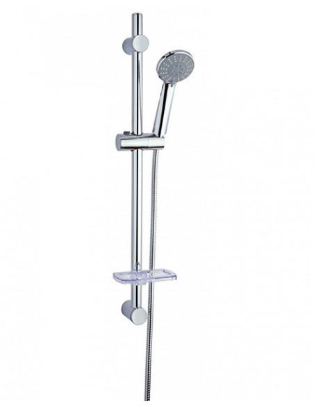 Saliscendi Jacuzzi serie Flare con portasapone e doccia anticalcare 0FA00900JA00 - Kallea