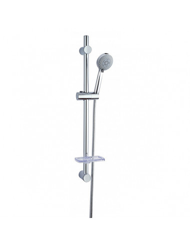 Saliscendi Jacuzzi serie Shine con portasapone e doccia anticalcare 0SH00900JA00 - Kallea