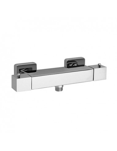 Miscelatore Jacuzzi termostatico esterno per doccia serie Glint 0IQ00448JA00 cromato - Kallea