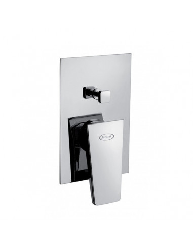 Miscelatore Jacuzzi incasso per doccia serie Beam con deviatore 0AM00400JA00 cromato - Kallea