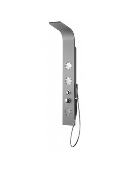 Pannello doccia serie Imola Piralla con doccetta cromato grigio 0HRG5200D16 - Kallea