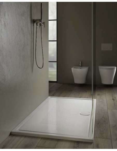 Piatto doccia in Ceramica Hatria modello LIF H3 - Kallea