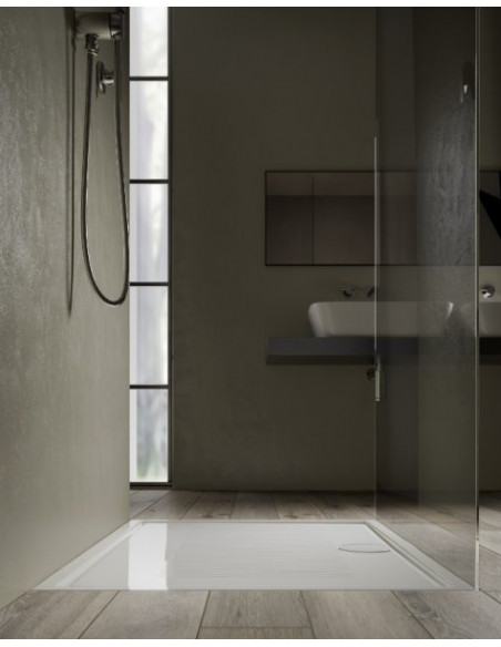 Piatto doccia in Ceramica Hatria modello LIF H3 - Kallea