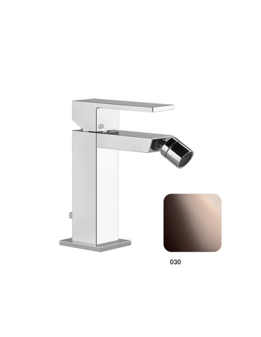 Miscelatore Bidet Gessi serie Rettangolo cod.20007 con scarico e flessibile di collegamento - Kallea