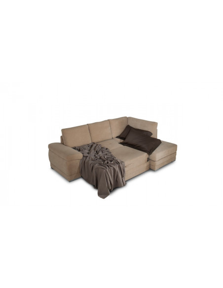 Divano letto corner penisola sinistra Fargo super - Kallea