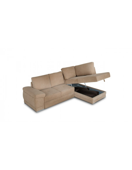 Divano letto corner penisola sinistra Fargo super - Kallea