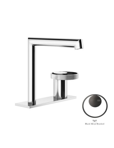 Miscelatore Lavabo Gessi serie Anello cod.63315 con flessibile di collegamento - Kallea
