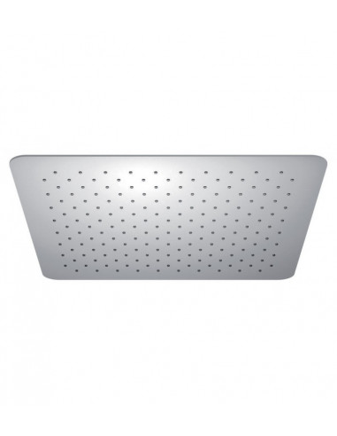 Soffione Jacuzzi Quadro in acciaio inox ultrapiatto 200x200 mm 1811054JA00 - Kallea