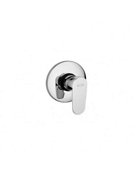 Miscelatore a incasso per doccia serie Alba Jacuzzi 0LB00410JA00 cromato - Kallea