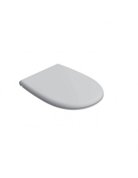 Copriwater Globo serie Grace in duroplast GR022BI rallentato bianco lucido - Kallea