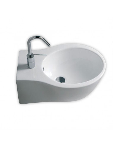 Bidet sospeso Hatria serie Nido YXNIN01 bianco lucido - Kallea