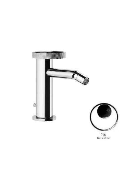 Miscelatore Gessi bidet serie Anello cod.63307 con scarico e flessibili di collegamento - Kallea