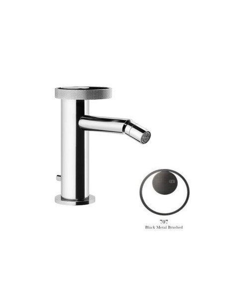 Miscelatore Gessi bidet serie Anello cod.63307 con scarico e flessibili di collegamento - Kallea