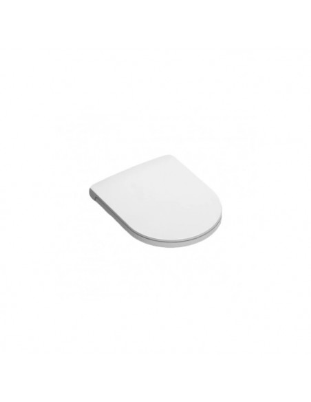 Copriwater Hatria serie Fusion compact in duroplast Y1XK01 rallentato bianco lucido - Kallea