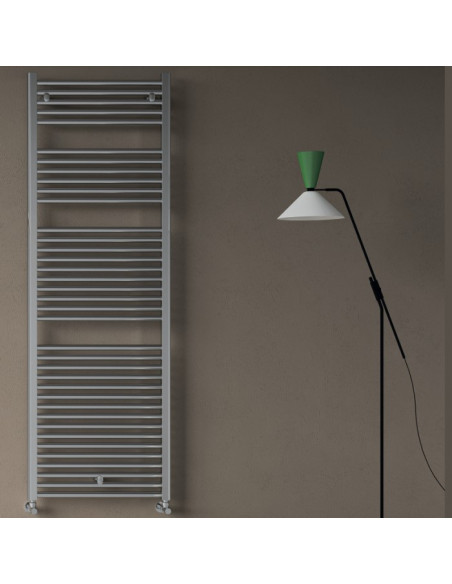 Termoarredo Lazzarini serie Roma 1512x450 mm interasse 400mm cromo - Dritto - Kallea