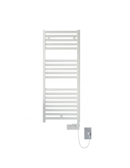 Termoarredo Lazzarini serie Cortina Analogic elettrico 1703 x 550 mm bianco ral 9016 dritto - Kallea