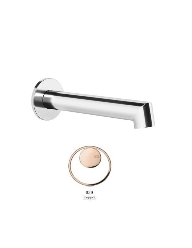 Bocca vasca a parete Gessi serie Anello cod.63603 - Kallea