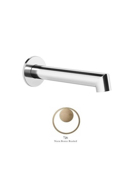 Bocca vasca a parete Gessi serie Anello cod.63603 - Kallea