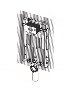 Modulo incasso Tece con Cassetta di scarico incasso per wc sospeso serie octa II - Kallea 2