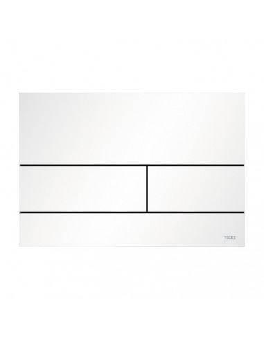 Placca di comando per wc Tece serie Tecesquare bianco opaco - Kallea