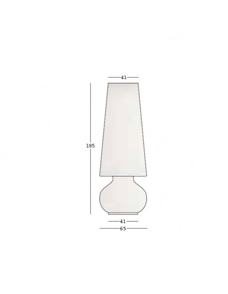 Lampada Fade Plust interno esterno in polietilene - Kallea