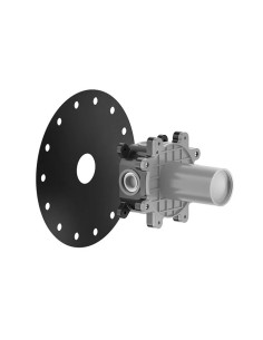 Miscelatore a parete Gessi serie Anello lavabo/doccia cod.63361 esterna cod.54055 incasso 1 via - Kallea 2