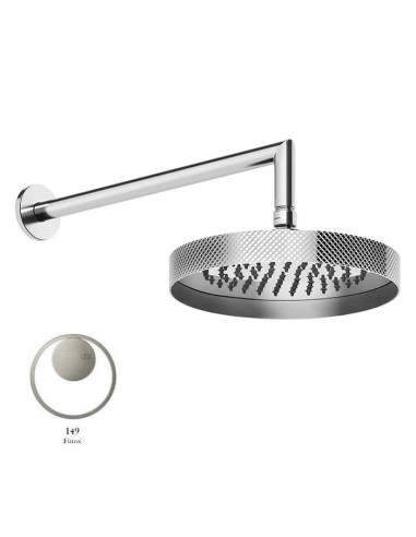 Soffione a parete Gessi Orientabile Serie Anello cod.63448 - Kallea