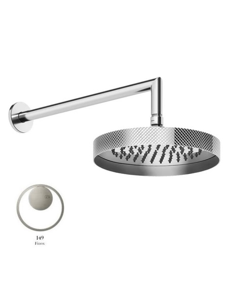 Soffione a parete Gessi Orientabile Serie Anello cod.63448 - Kallea