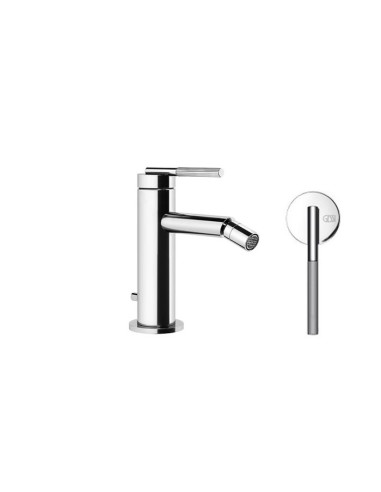 Miscelatore Gessi bidet serie Ingranaggio cod.63507 con scarico e flessibili di collegamento - Kallea