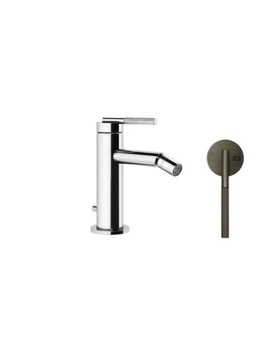 Miscelatore Gessi bidet serie Ingranaggio cod.63507 con scarico e flessibili di collegamento - Kallea