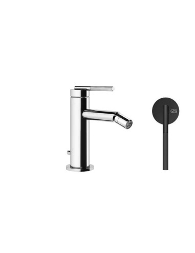 Miscelatore Gessi bidet serie Ingranaggio cod.63507 con scarico e flessibili di collegamento - Kallea