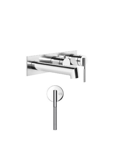 Miscelatore a parete vasca Gessi serie Ingranaggio cod.63541-54139 con parte incasso 2 vie - Kallea