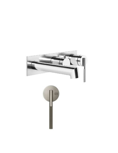 Miscelatore a parete vasca Gessi serie Ingranaggio cod.63541-54139 con parte incasso 2 vie - Kallea