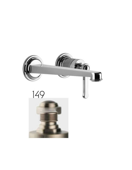 Miscelatore Gessi a incasso per lavabo canna media serie Venti20 cod.65089 esterna cod:63397 parte incasso senza scarico - Ka...
