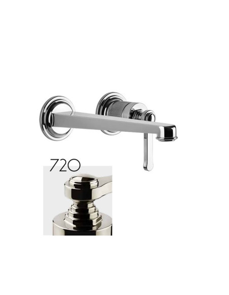 Miscelatore Gessi a incasso per lavabo canna lunga serie Venti20 cod.65088 esterna cod:63397 parte incasso senza scarico - Ka...