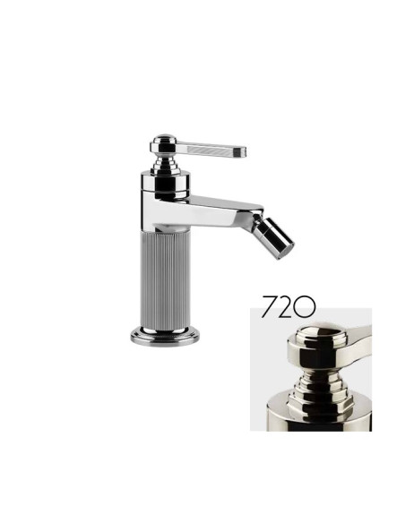 Miscelatore Gessi bidet serie Venti20 cod.65007 con scarico e flessibili di collegamento - Kallea